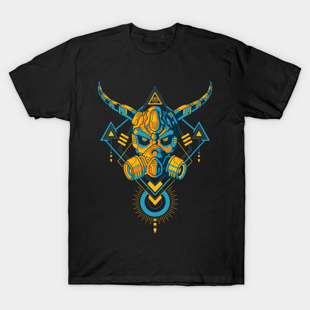 Mecha Devil T-Shirt by giggleapin